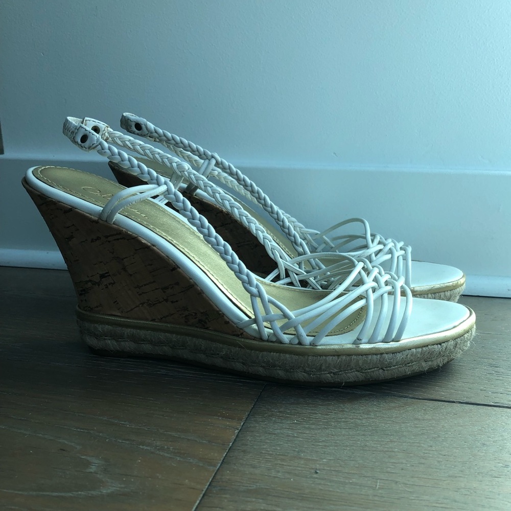 ‼️ PRICE DROP ‼️Cole Haan Andra Wedge - White - 7
